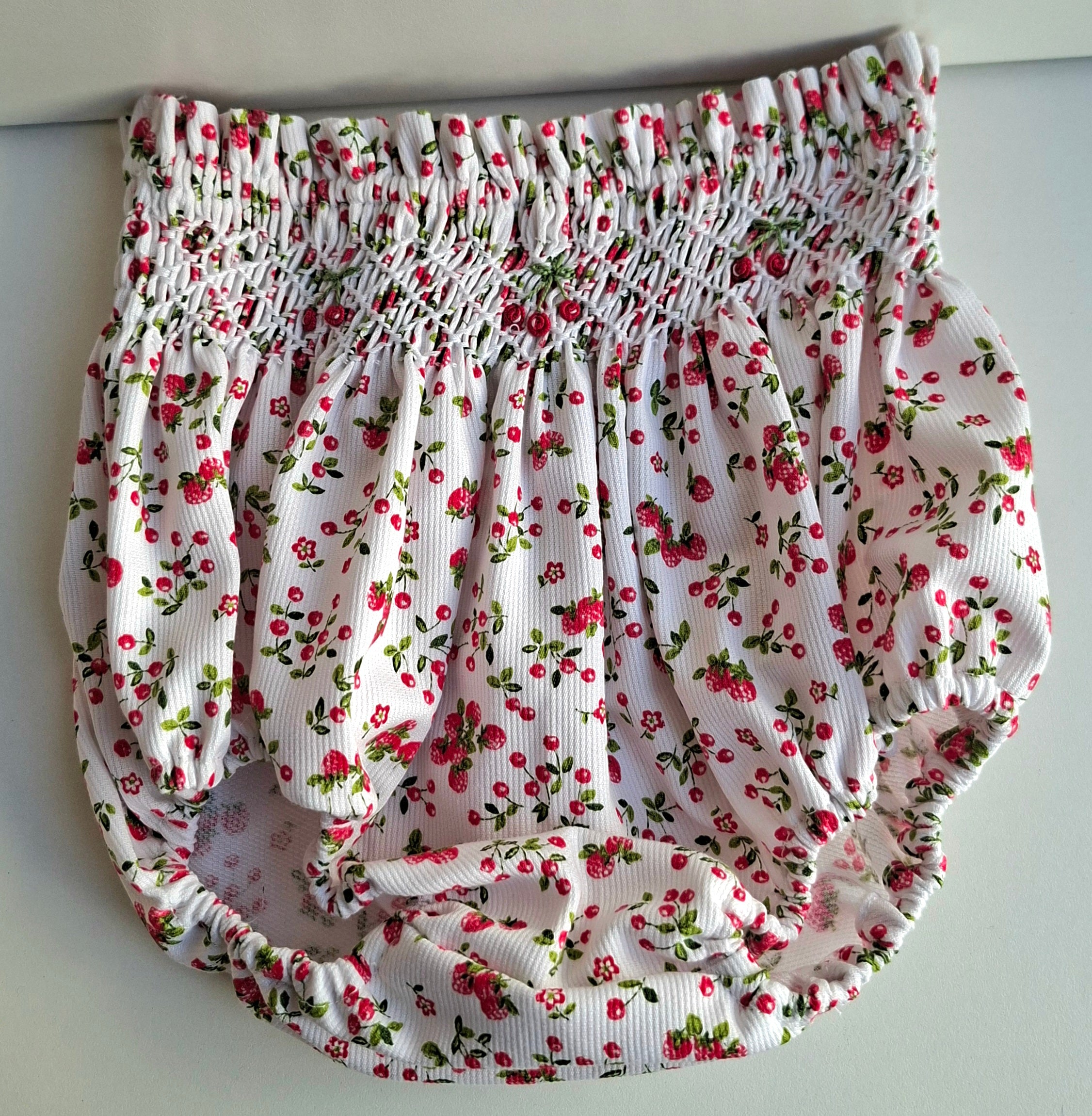 Bloomers smockés.