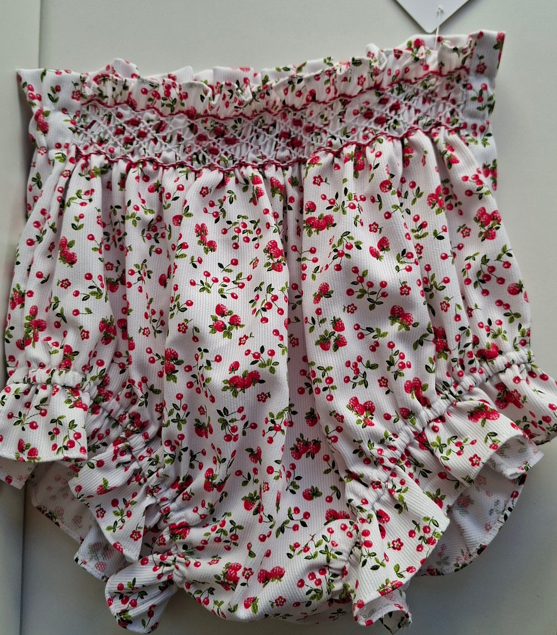 Bloomers smockés.