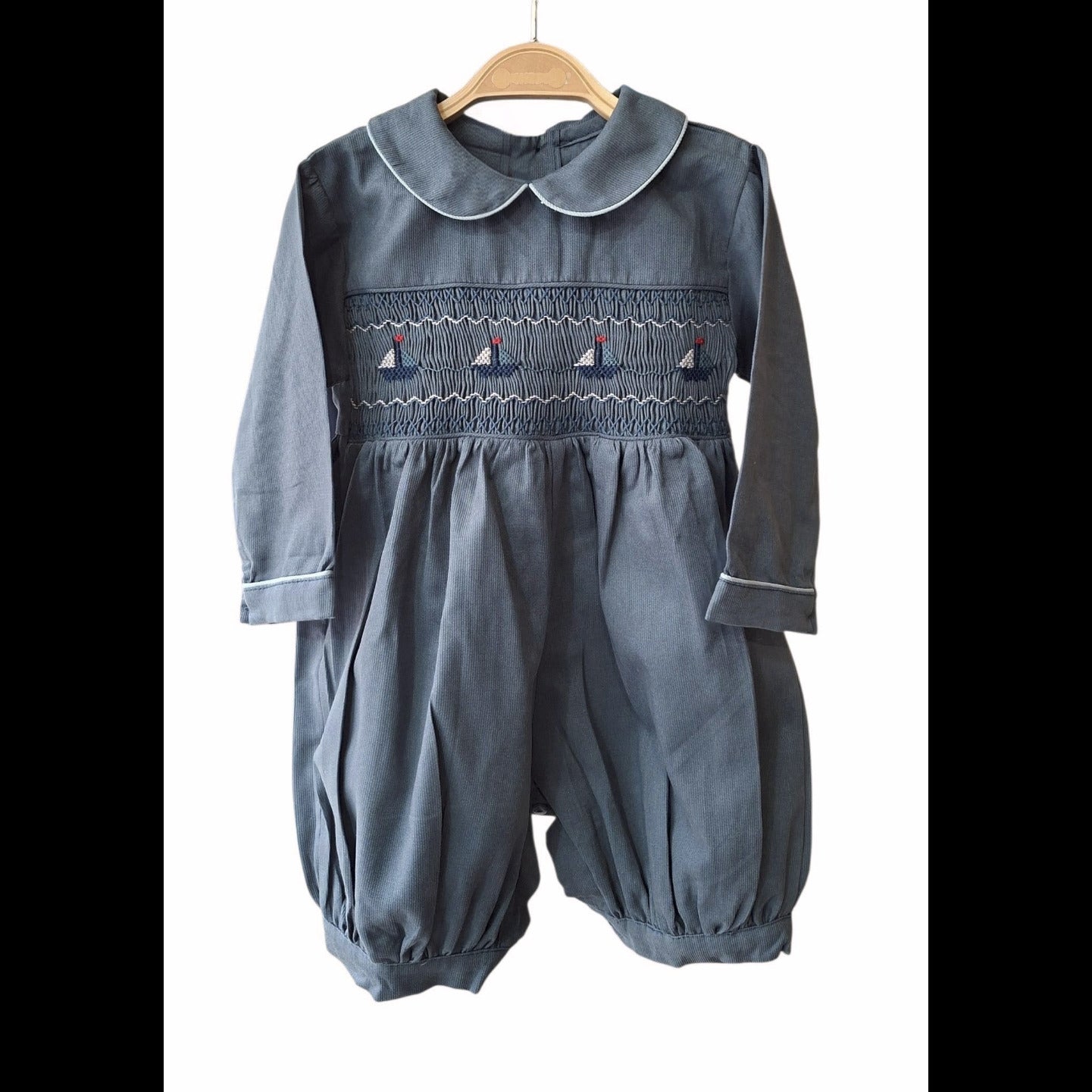 Barboteuse smockée