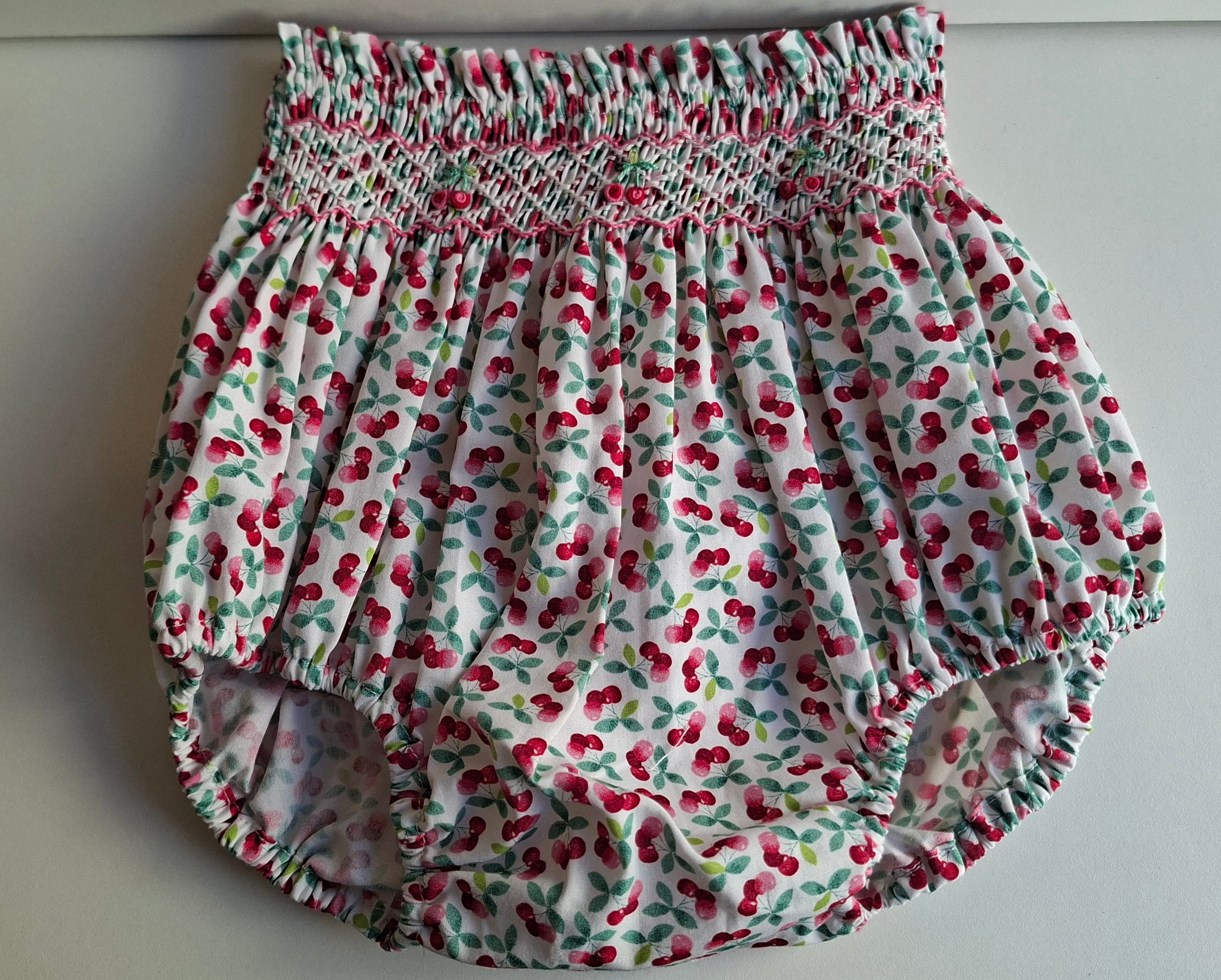 Bloomers smockés.